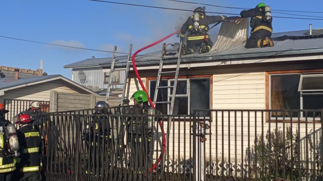 Adulta mayor falleció en incendio que afectó a su vivienda en Punta Arenas