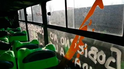 Persecución policial a micreros de Lota que viajan para exigir ayuda a La Moneda