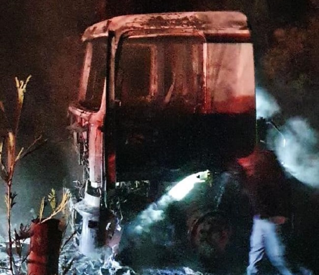 Gobierno catalogó como un caso delictual último ataque a camiones en Mulchén