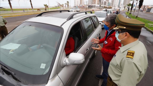 Amplían restricción vehicular para la Provincia de Iquique durante cuarentena