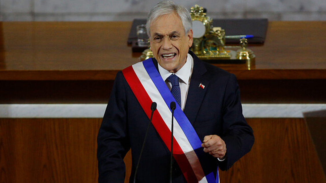 Piñera: La violencia callejera, las funas y el vandalismo son incompatibles con la democracia