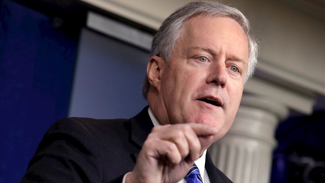 Jefe de gabinete de la Casa Blanca descartó retraso en elecciones de EE.UU.