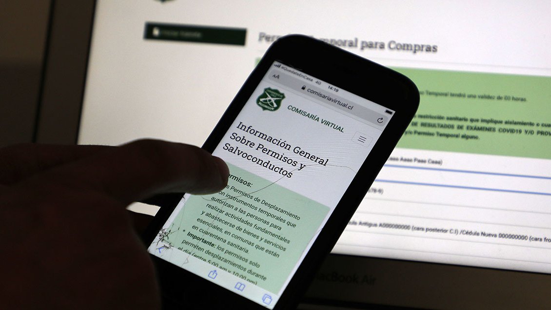 Carabineros reporta problemas en web de Comisaría Virtual