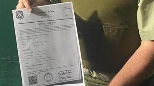 Ingeniero informático fue detenido por falsificar permiso temporal en Calama