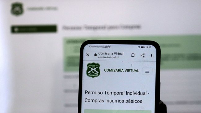 Comisaría Virtual pide Clave Única o crear una sesión local para entregar permisos