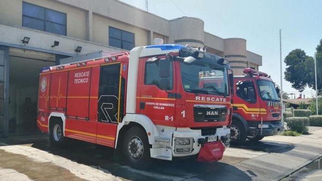 Bomberos de la Primera Compañía de Chillán recibieron terreno donde se emplaza su cuartel