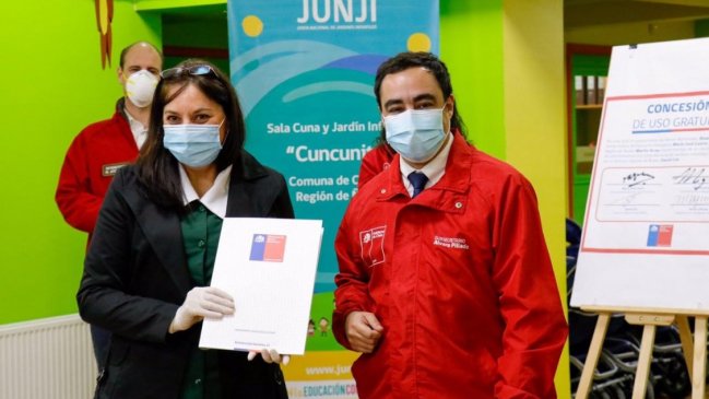 Siete jardines infantiles de Ñuble recibieron concesiones de terrenos de Bienes Nacionales