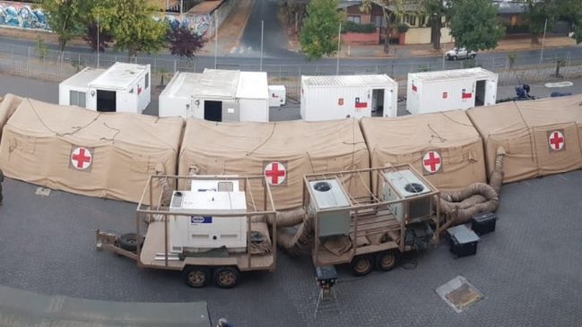 Hospital de campaña en Chillán ha atendido 235 pacientes en cuatro meses