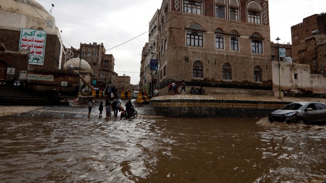 Intensas lluvias dejan al menos 64 muertos en una semana en Yemen