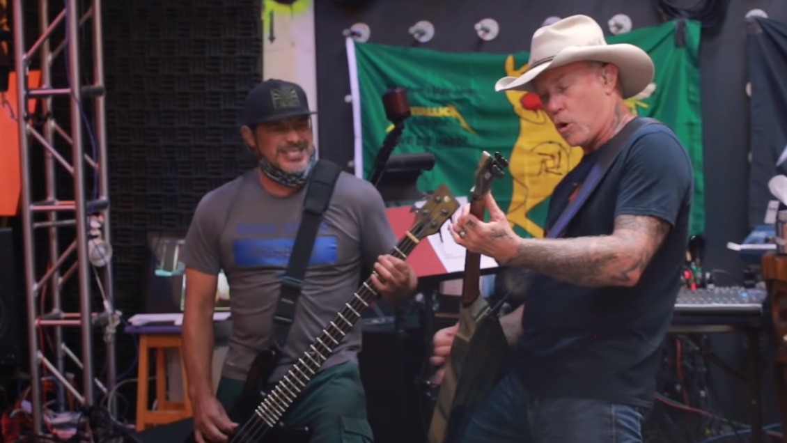 Metallica graba concierto especial que se emitirá en autocines