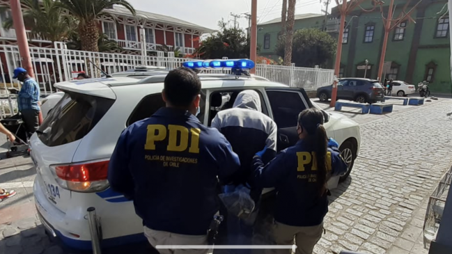PDI detuvo a sospechoso de homicidio ocurrido en la población El Golf de Antofagasta