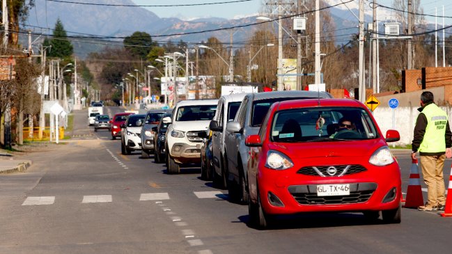 Con restricción de permisos arrancó la cuarentena total en Curicó