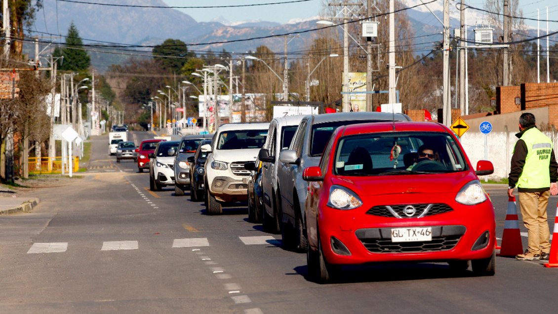 Con restricción de permisos arrancó la cuarentena total en Curicó