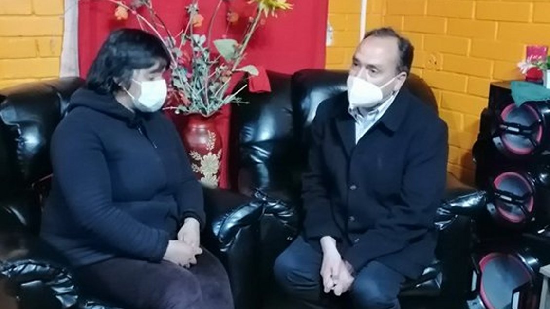 Un socialista es el nuevo alcalde de San Bernardo: Visitó a Fabiola Campillai en su primera actividad