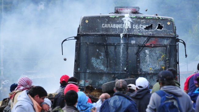  Víctima de disparos de Carabineros en Aysén: 