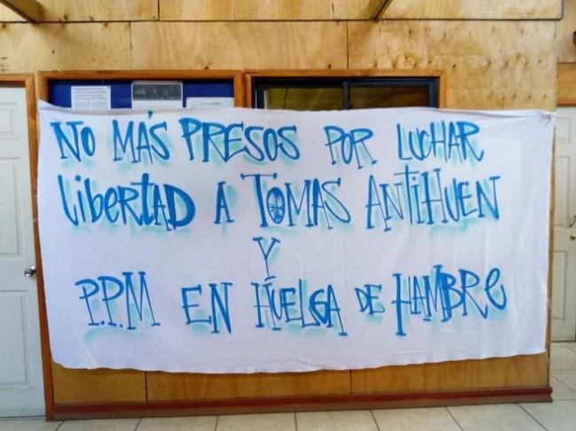 Corte de Concepción ordenó el traslado inmediato a la cárcel de Lebu del comunero Tomás Antihuén