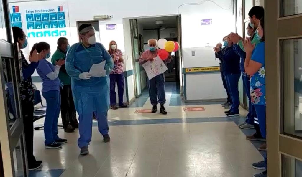 Tras dos semanas hospitalizado, hombre de 82 años superó el Covid-19 en Litueche