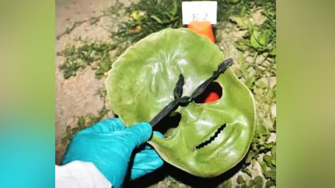 Máscara de Hulk permitió hallar a delincuente que asesinó a un hombre en su casa