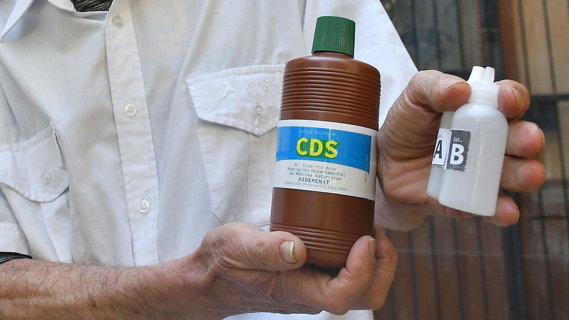 Toxicóloga reiteró el peligro de consumir dióxido de cloro