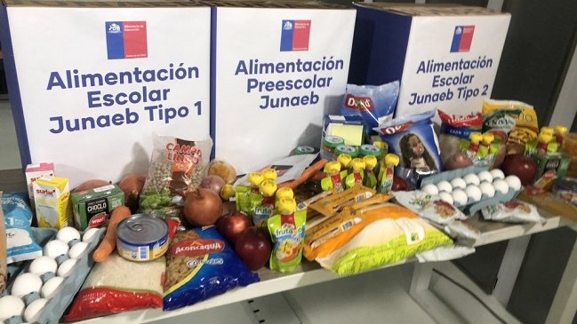 Alumnos presentan dificultades para retirar cajas Junaeb por cordones sanitarios de Concepción