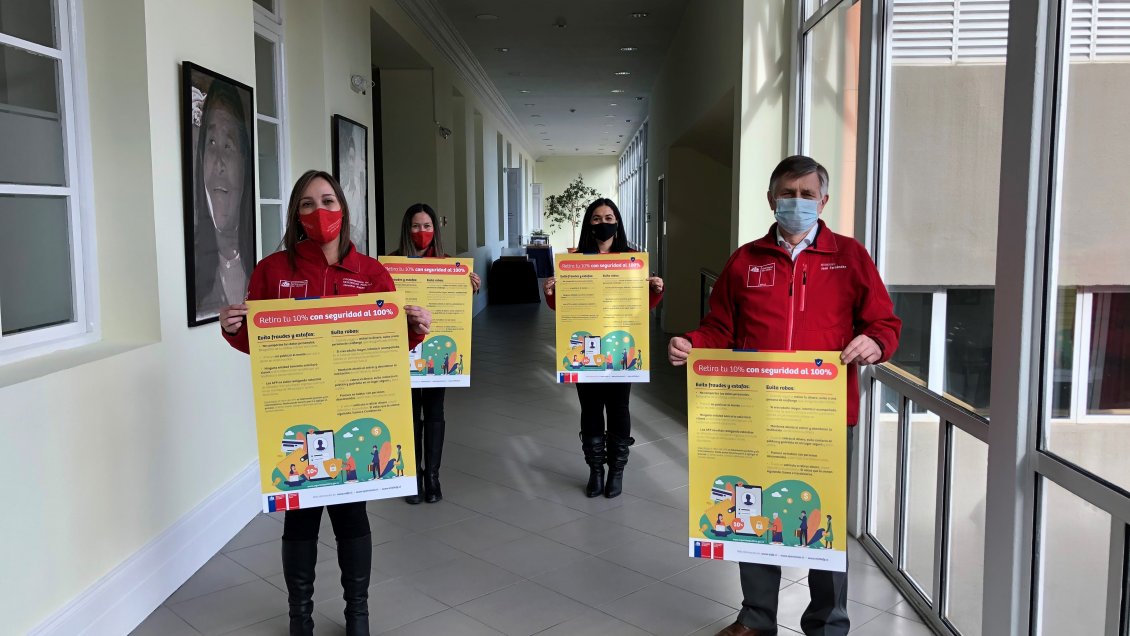 Magallanes: Autoridades piden extremar autocuidado durante retiro del 10%