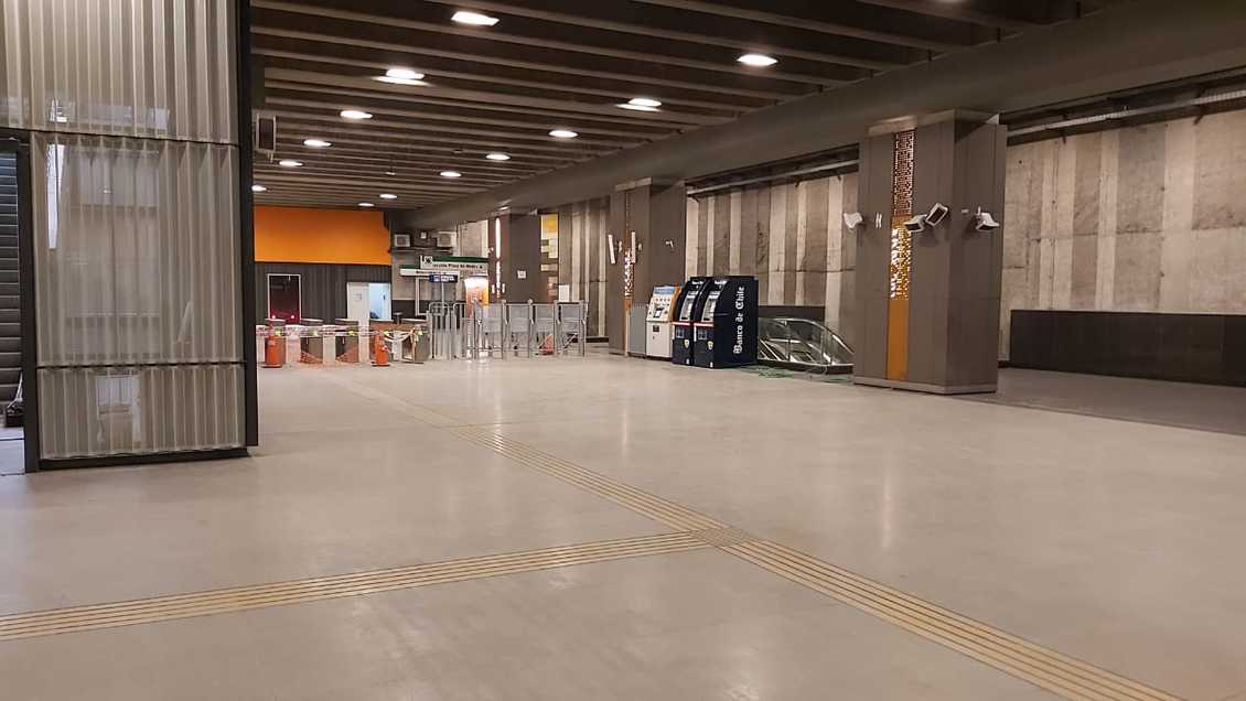 Metro inició la última fase de la reconstrucción de estaciones dañadas en octubre