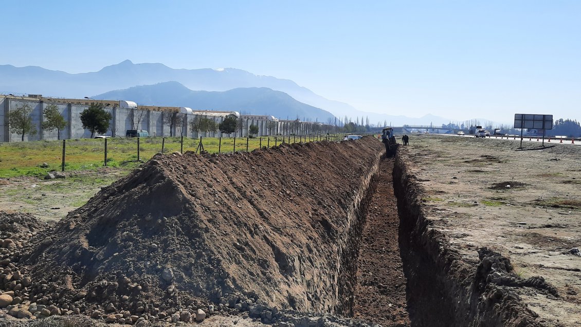 Realizan obras en perímetro de cárcel de Rancagua para evitar lanzamiento de objetos al penal