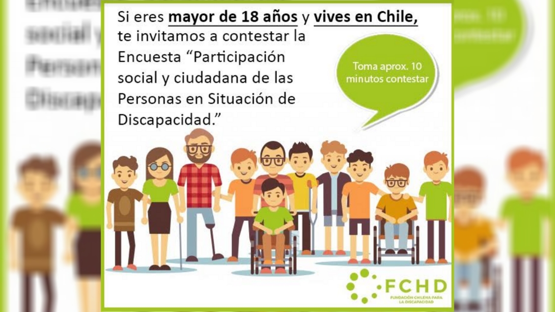 Lanzan primera encuesta ciudadana para personas discapacitadas