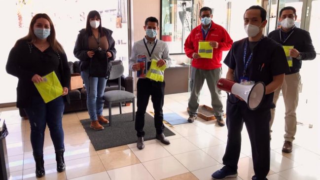 Iquique: Funcionarios de residencias sanitarias son capacitados para emergencias