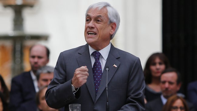 Presidente Piñera: 