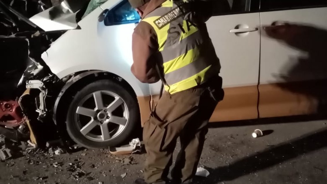 Arica: Violenta colisión frontal dejó un fallecido en Azapa