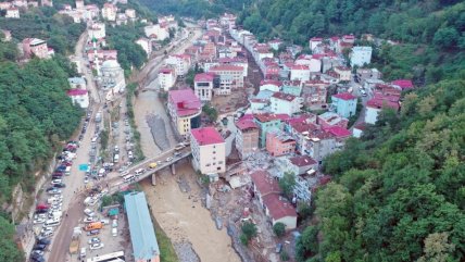   Las graves inundaciones en Turquía 