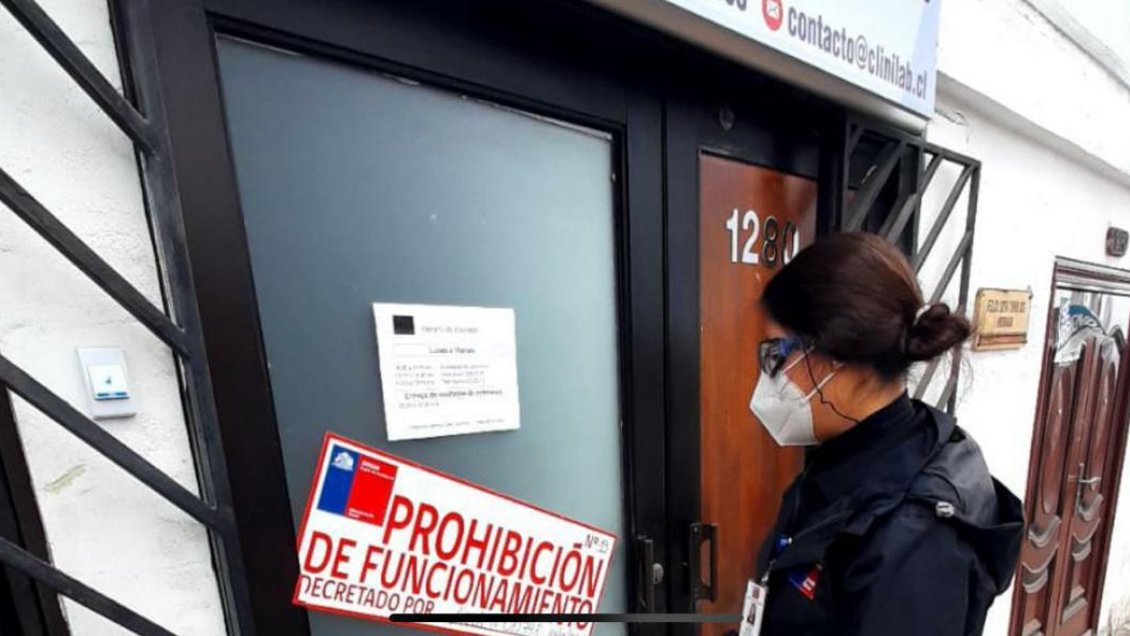 Salud prohibió funcionamiento a laboratorio privado en Tocopilla