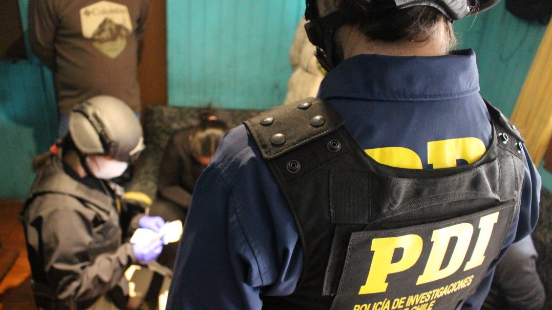 PDI detuvo por microtráfico a dos hombres en Chillán