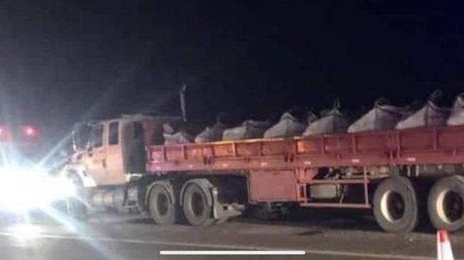 Sierra Gorda: Camionero fue atropellado en plena carretera