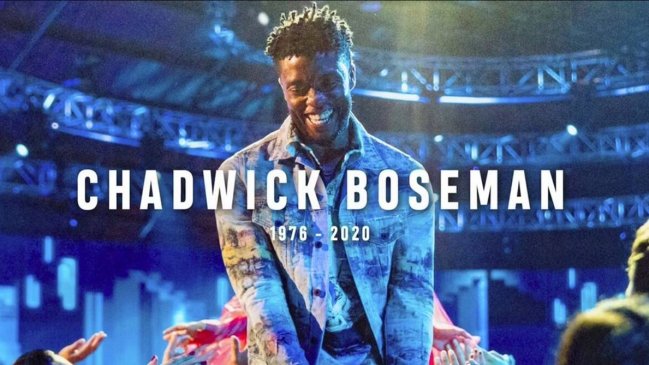 Rinden emotivo homenaje a Chadwick Boseman en los VMA