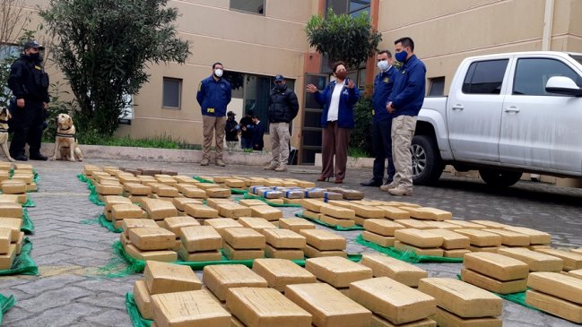 Decomisaron 407 kilos de marihuana 