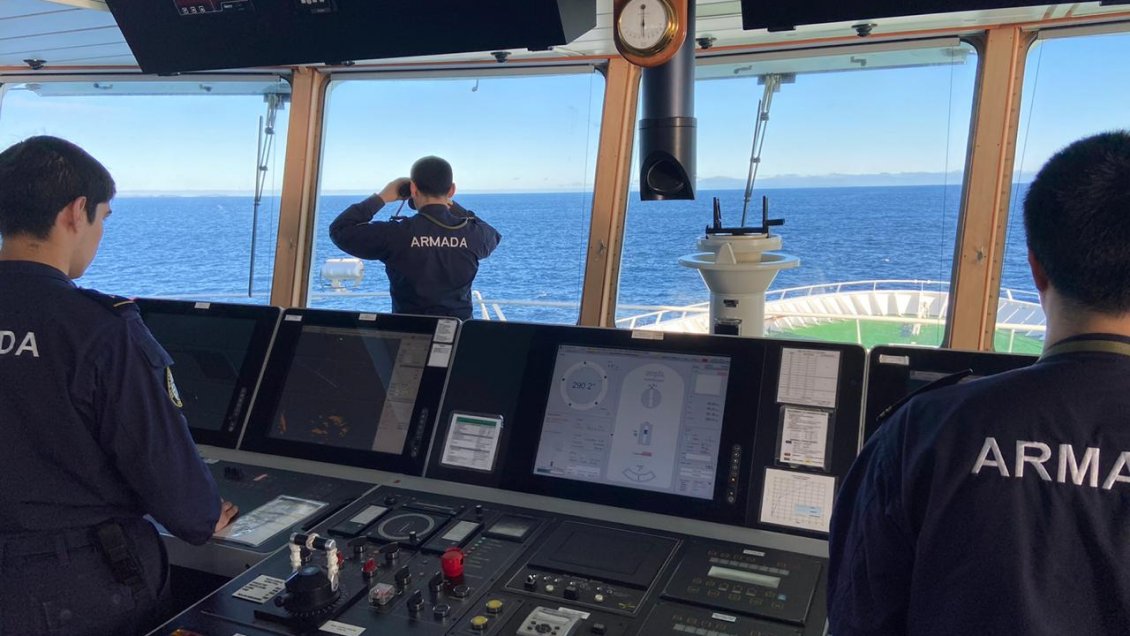Armada rebusca embarcación desparecida en el Golfo del Corcovado