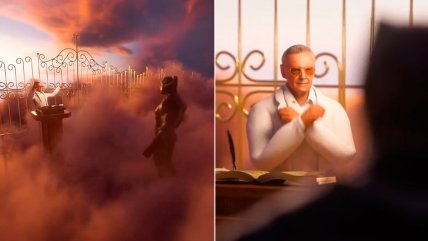 Pantera Negra y Stan Lee entran al cielo en homenaje de fanático