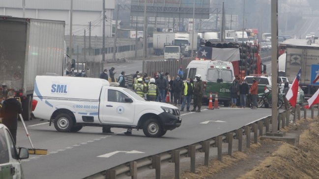 Fiscalía: Conductor no tuvo responsabilidad en muerte de manifestante en Curicó