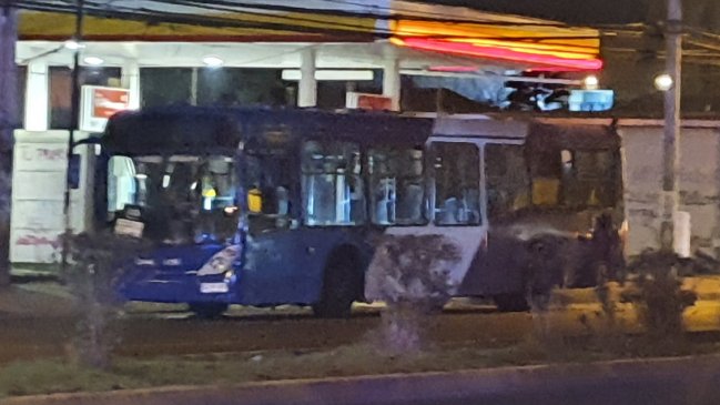 Descartan artefacto explosivo en bus del Transantiago en San Miguel
