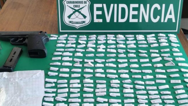 Antofagasta: Detenido por asalto fue sorprendido portando droga