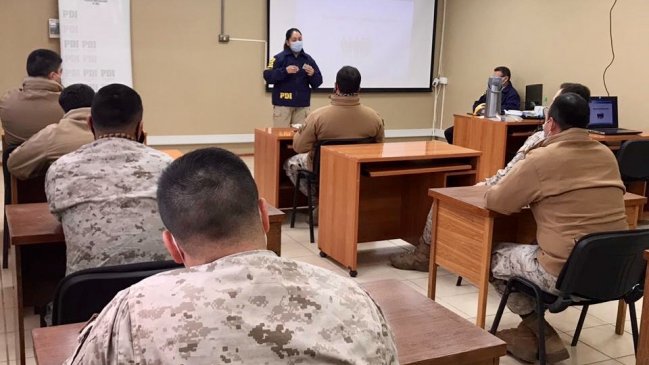 PDI de Rancagua capacitó a personal del Ejército sobre Ley de Extranjería