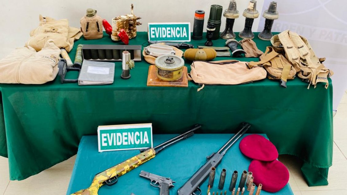 Armamento de guerra fue descubierto en allanamiento realizado en Arica