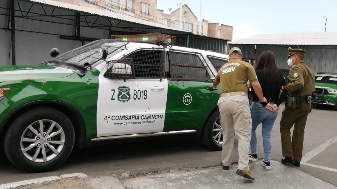 Mujer que era buscada desde febrero por el delito de lesiones fue detenida en Iquique