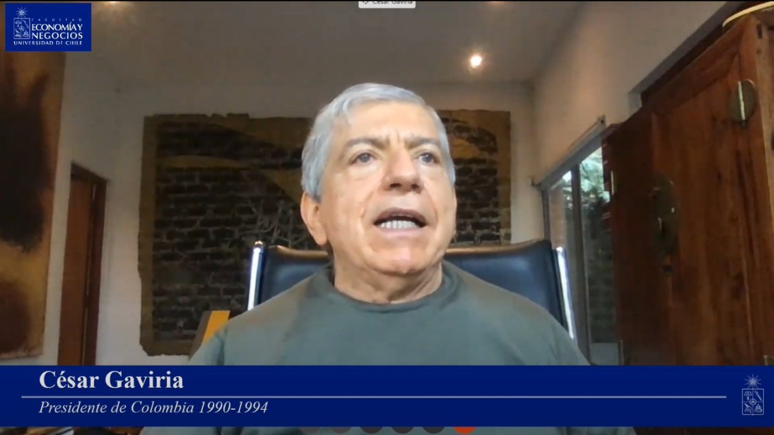 César Gaviria y el plebiscito chileno: La respuesta debe ser más democracia y no menos