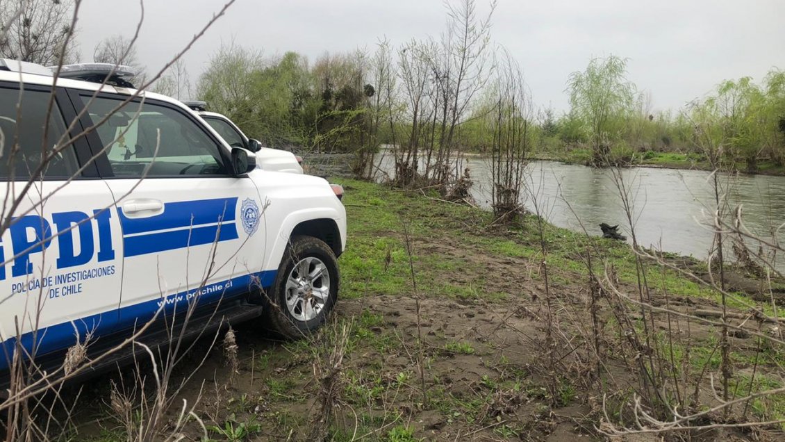 PDI indaga hallazgo de osamentas humanas en ribera del río Cachapoal
