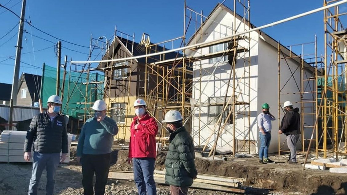 Construcción de viviendas mantienen su ejecución durante la cuarentena en Chillán