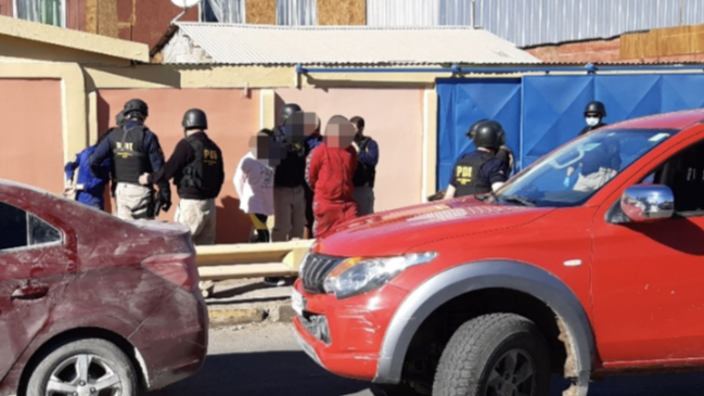 Gran Operativo antidrogas dejó 17 detenidos en Calama
