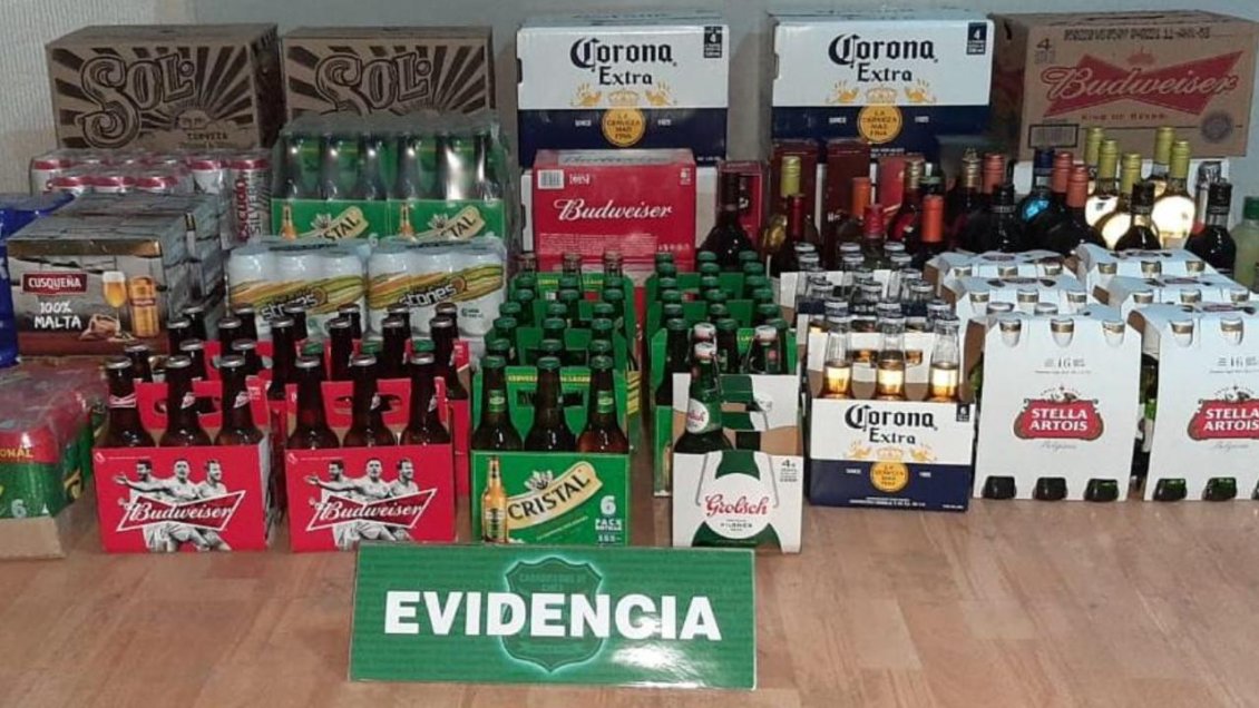 Detectan venta ilegal de alcohol y cigarrillos de contrabando en Calama